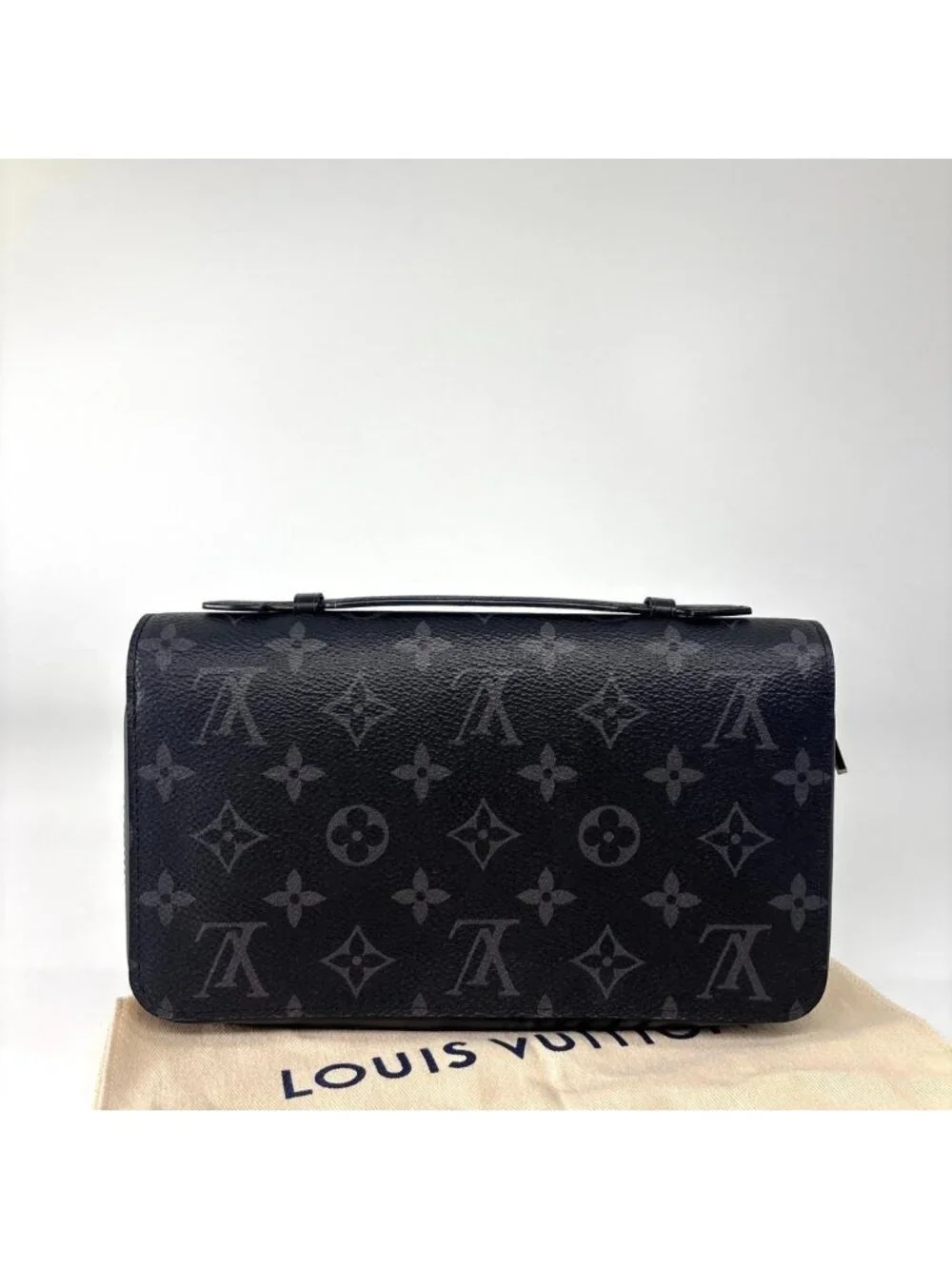 Louis Vuitton Monogram Eclipse Zippy XL Wallet